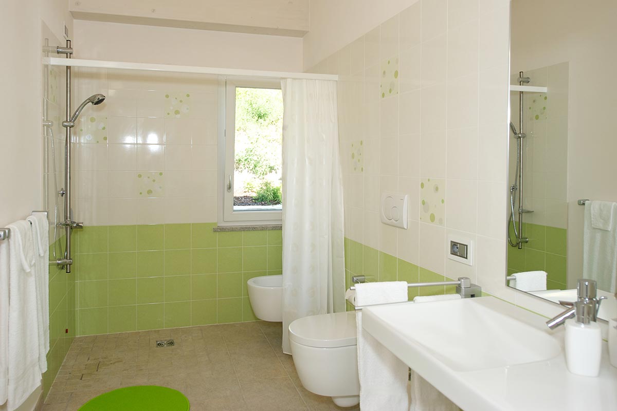 barrierefreies Bad und WC