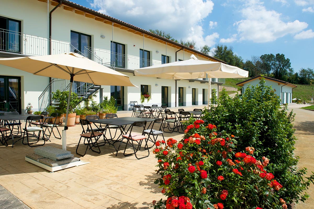 Punto verde Restaurant Terrasse